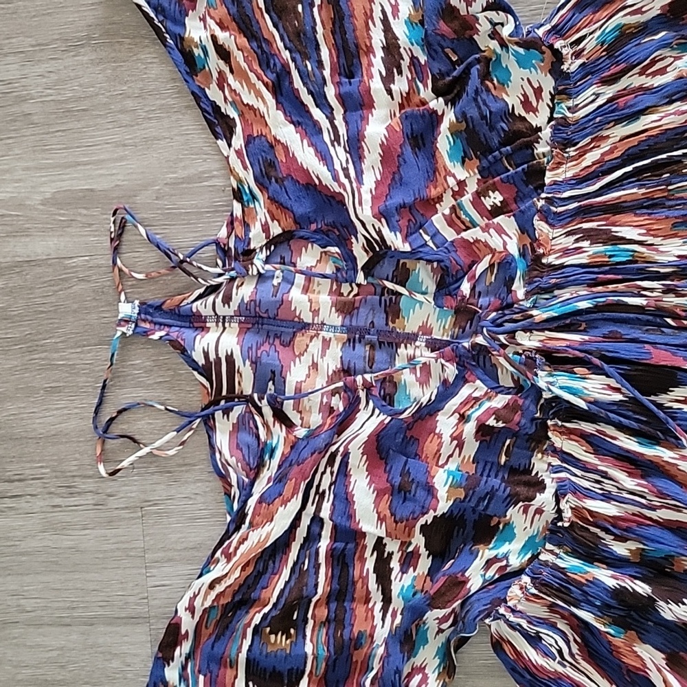 Free People Multicolor Patterned Dress - Picture 4 of 7